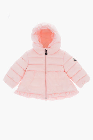 Flared ODILE Down Jacket with Hood