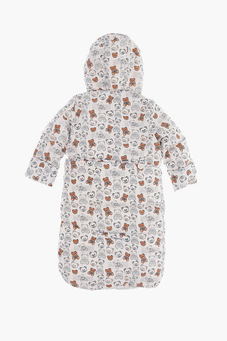 All Over Printed Logo  Padded Baby Sleeping Bag