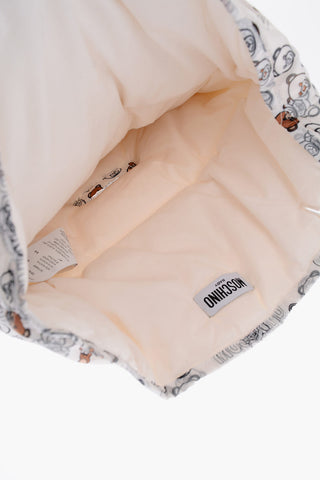 All Over Printed Logo  Padded Baby Sleeping Bag