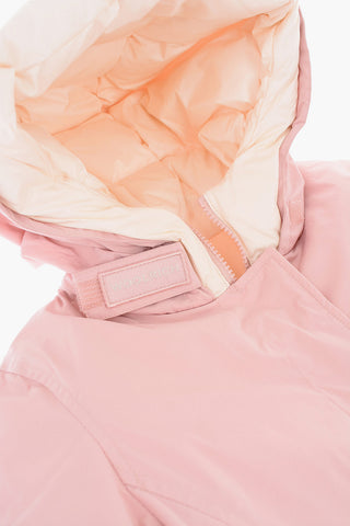 Hidden Closure Reversible Down Jacket