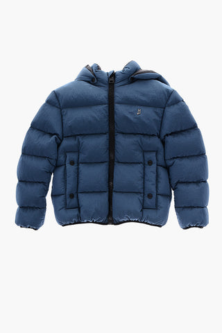 Removable Hood 2 Pockets Down Jacket