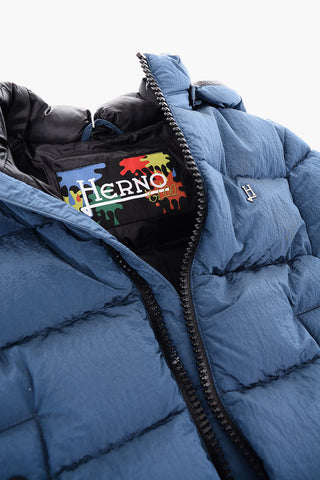 Removable Hood 2 Pockets Down Jacket