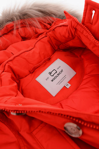 Real Fur Detail 4 Pockets Down Jacket