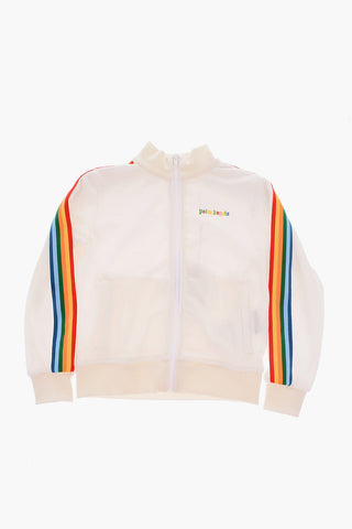 Velour Track Sweatshirt with Side Band