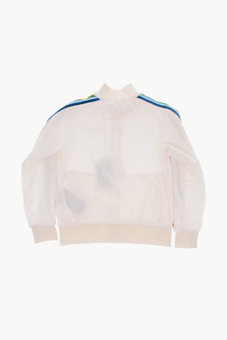 Velour Track Sweatshirt with Side Band