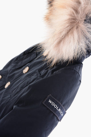 Real Fur Detail 4 Pockets Down Jacket