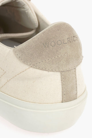 Canvas Sneakers with Suede Details