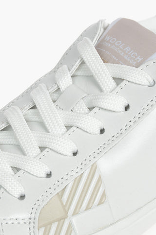 Sneakers CHECK in Pelle