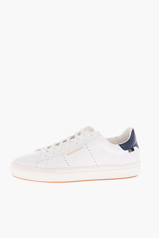 Leather ALL AROUND Sneakers with Contrasting Details
