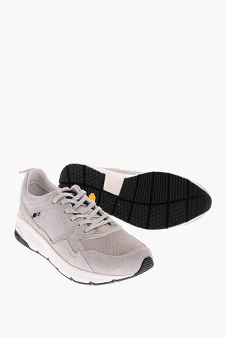 Sneakers Basse TRAIL RUNNER in Suede Traforate