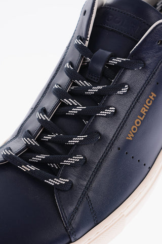 Leather ALL AROUND Sneakers with Contrasting Details