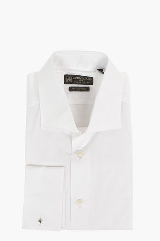 Poplin 200/2 Cotton NOBLE Shirt with Double Cuffs