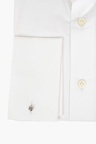 Poplin 200/2 Cotton NOBLE Shirt with Double Cuffs