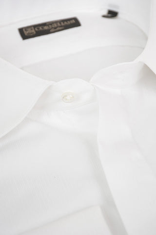Camicia Cerimonia con Polsini Doppi e Gemelli