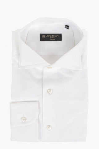 SARTORIA Poplin Cotton NOBLE Shirt with Classic Collar