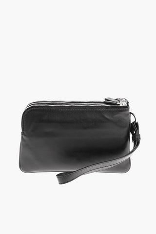 3 Compartment Leather Book Pouch