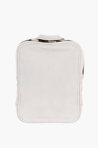 Zipped Closure NUBUKLIGHT Leather Backpack
