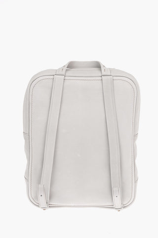 Zipped Closure NUBUKLIGHT Leather Backpack