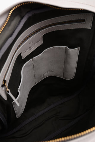 Zipped Closure NUBUKLIGHT Leather Backpack