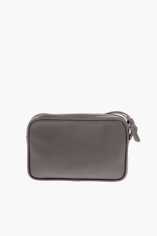 Zipped SAFFIANO Leather Bracelet Pouch