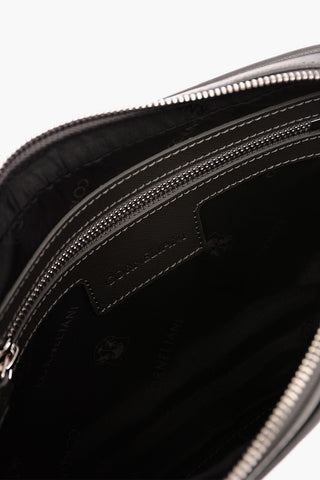 Zipped SAFFIANO Leather Bracelet Pouch