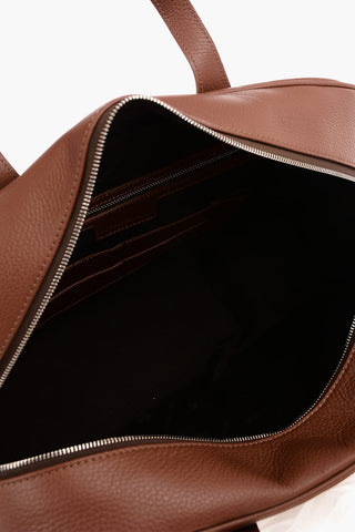 Hammered Leather BOTTALATA Travel Bag