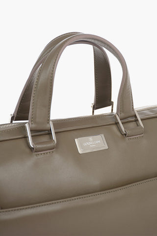 Borsa Business in Pelle con Tasca Esterna