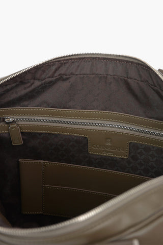 Borsa Business in Pelle con Tasca Esterna