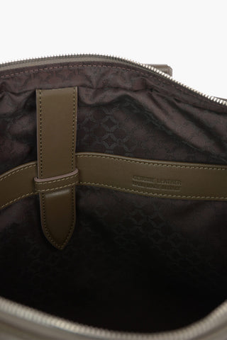Borsa Business in Pelle con Tasca Esterna