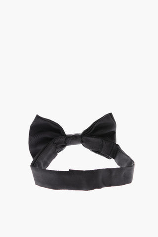 Solid Color Silk Bow Tie