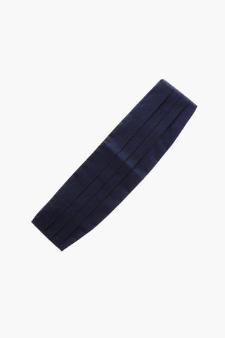 Pleated Satin Cummerbund