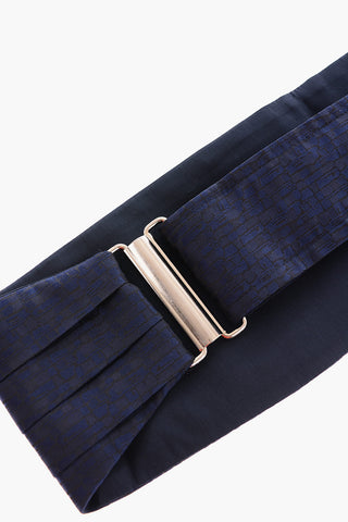 Pleated Satin Cummerbund