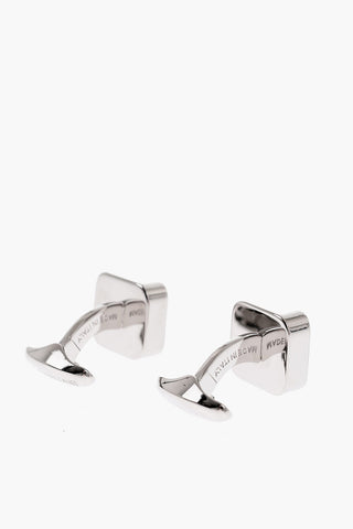 Brass Cufflinks with Logo