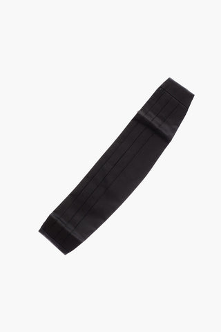 Pleated Satin Cummerbund
