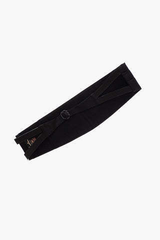 Pleated Silk Cummerbund 
