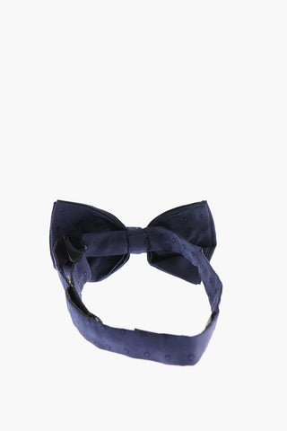 Polka Dots Silk Bow Tie