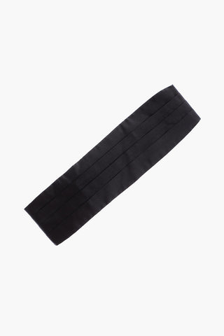 Cummerbund Pieghettata in Raso