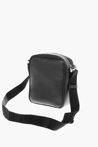 Borsello in Pelle a Tracolla con Zip