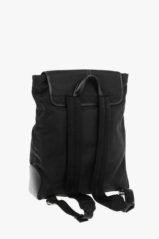 ID Leather Detail NEW FITZROY Fabric Backpack