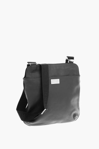 Textured Leather MONTEVIDEO Crossbody Bag