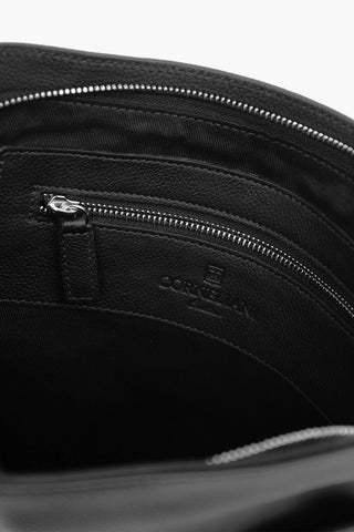 Textured Leather MONTEVIDEO Crossbody Bag