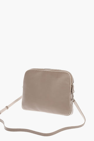 Pochette in Pelle GANGE con Tracolla e Tasca Esterna
