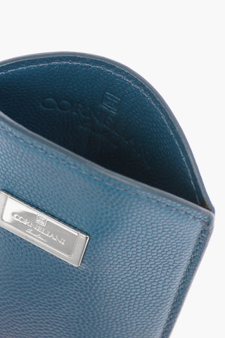 Custodia Porta Smartphone in Pelle Bottolata