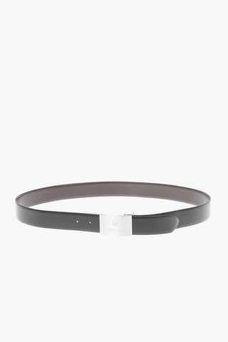 Set Cintura in Pelle e Fibbie Intercambiabili