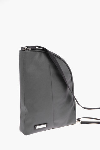 Coated textile Outer Pocket Shoulder Bag