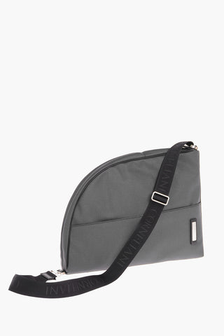 Coated textile Outer Pocket Shoulder Bag