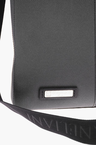 Coated textile Outer Pocket Shoulder Bag