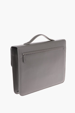 Combination Lock SAFFIANO Leather Business Bag