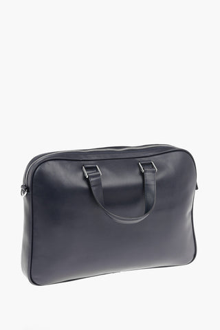 ID Outer Pocket Leather Business Bag