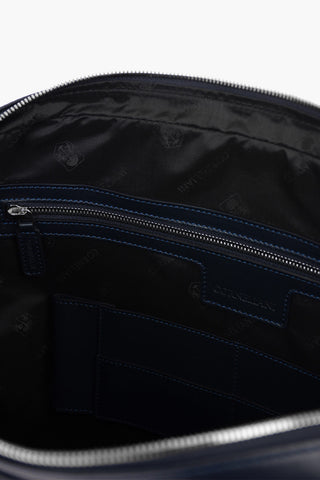 ID Outer Pocket Leather Business Bag